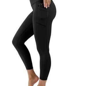 Black 90 Degrees High Waist Capris Size XL